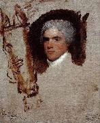 Gilbert Stuart John Bill Ricketts, also identified as, Breschard, the Circus Rider oil on canvas